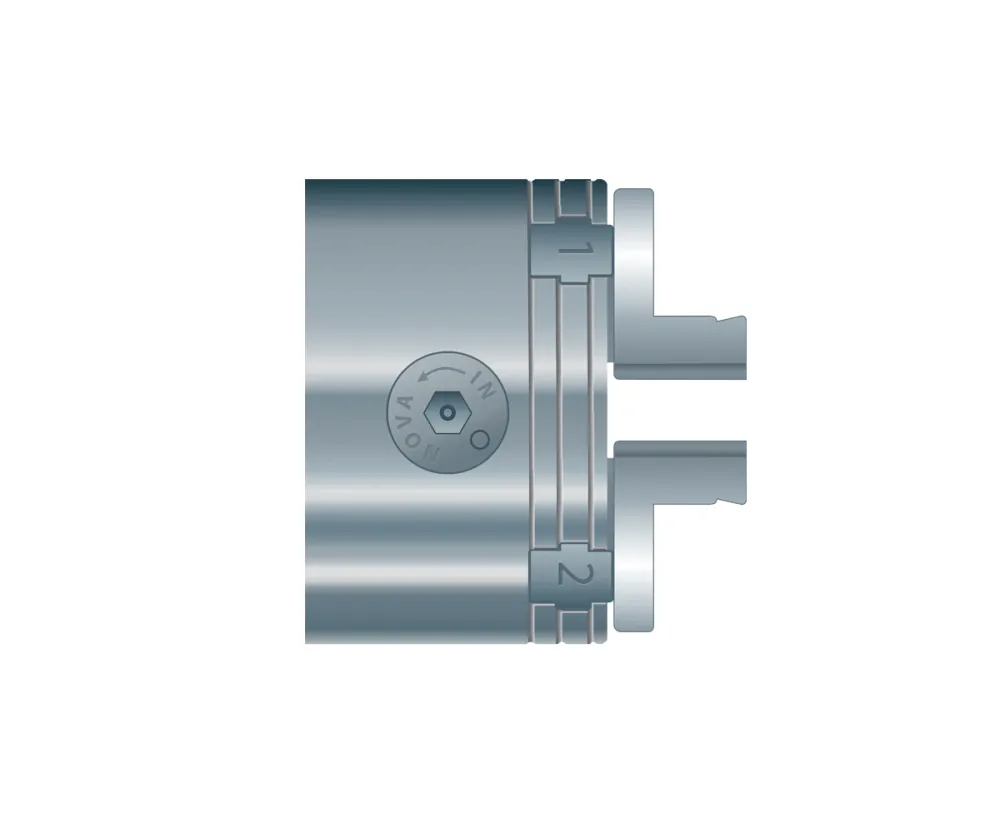 Čelisti Teknatool NOVA - 20 mm prodloužené