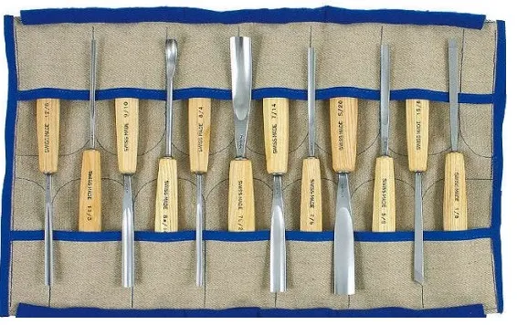 Sada řezbářských dlát 12 ks